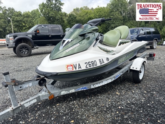 2002 Sea Doo Personal Watercraft Hull A202
