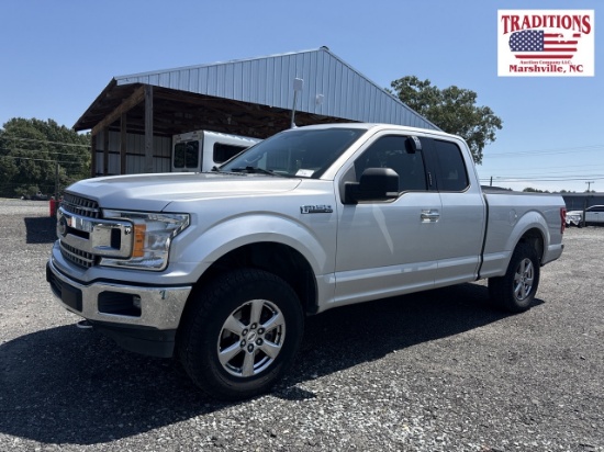 2018 Ford F150 XLT 4x4 VIN 9890