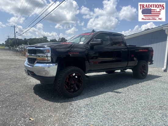 2018 Chevrolet 1500 4x4 Lifted VIN 4350