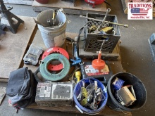 Pallet of Assorted Tools
