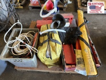 Pallet Lot - Safety Tools, Cable, Etc