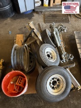 Pallet Lot - Wheels, Dollies, Etc