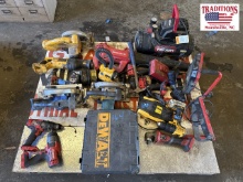 Pallet Lot - Power Tools, Air Compressor, Etc