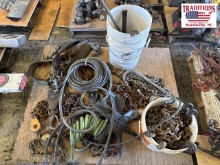Pallet Lot - Chains, Hoses, Etc