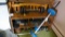 Weight Lifting Bars and Weights(8, 10, 15 lb Dumbbells)