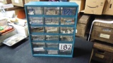Hanging chest with drawers w/ drywall hangers and screws