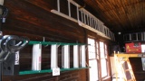 2 ladders(6' Franklin step and 16' 3 section Davidson extension ladder)