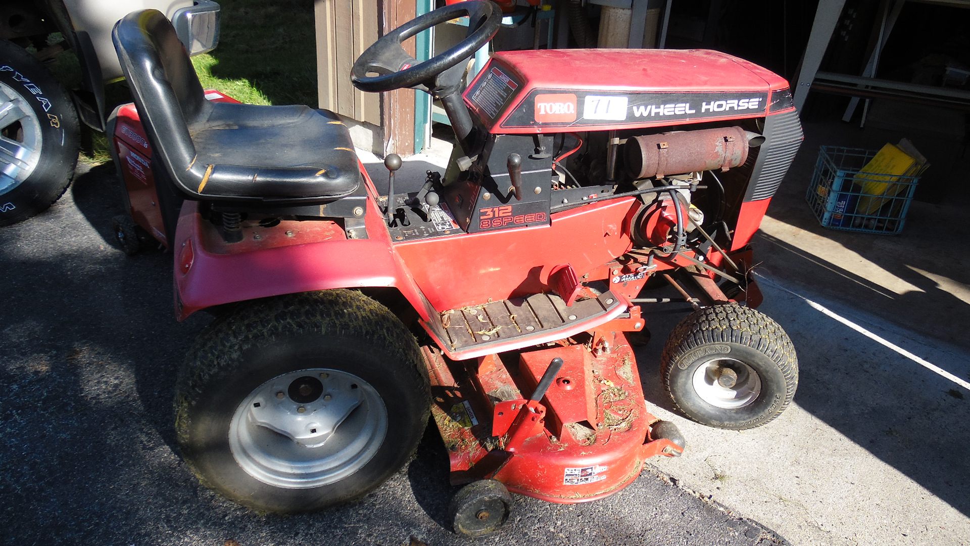 Wheelhorse riding lawn mower new arrivals