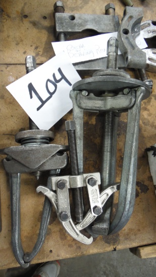 3 gear and bearing remover tools