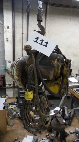 Budgit 1/2 ton hoist 110V