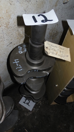 Reground crankshaft Detroit 4-71 (RM 010")