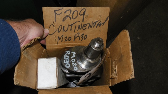 Continental reground crankshaft F209, R30 M 20
