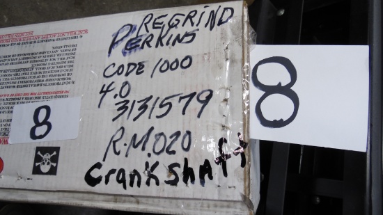 Perkins Reground crankshaft code 1000 4.0 (3131579 R.M. 020"