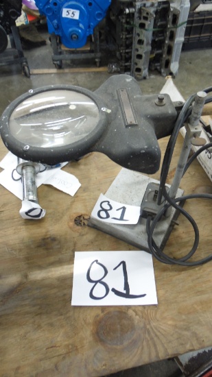 Antique inspection station - lighting