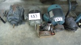 4 misc. electric motors