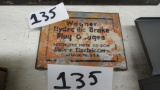 Wagner plug gauge set 1 missing