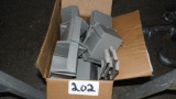 Box of parts bins