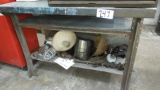HD shop bench and misc. industrial lighting