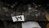 Pontiac 301 rebuilt heads, valve job, resurfaced, new springs, used rocker arms