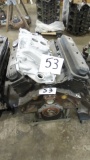 Chevy 5.0L rebuilt engine marine cam, bored .030, 1 pc. Rear seal/pass side dip