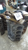 Chevy 400 2 bolt block core w/ rods, damper