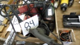 4 electric hand drills: 1) hammer, 2) variable speed etc