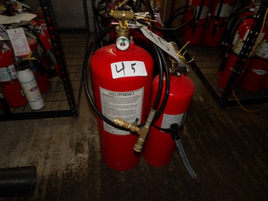 Getz - Kit Haltron 1 recharged fire extinguisher w/ extra