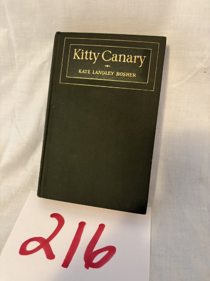 Book - 'Kitty Canary' - Kate Langley Bosher