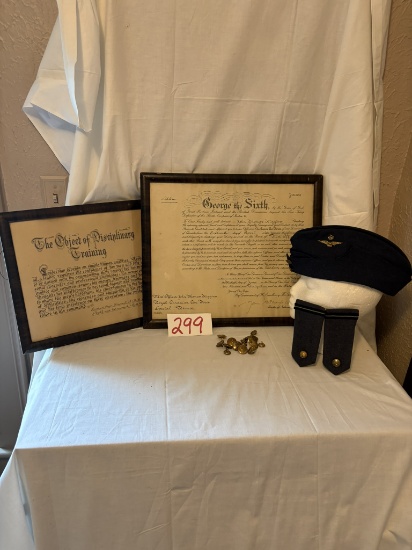 1943 Royal Canadian Named Pilot Officer Lot - Excellent