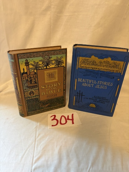 Pair of Books - Stories About Jesus and Bible