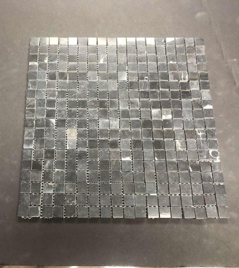 Stone, Mosaic, Chip Size: 0.5x0.5, 12x12x8mm - Marble, 1 Pallet (Qty is SqFt per Pallet)