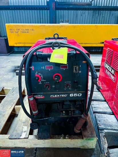 Lincoln Electric Flextec 650 Welder, S/N: U1150804404