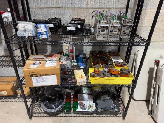 SHELVES OF MRO PARTS BEARINGS