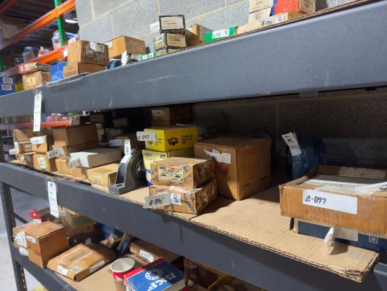 SHELVES OF MRO PARTS BEARINGS