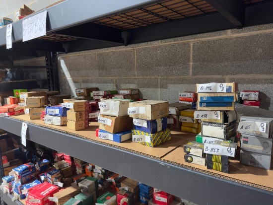 SHELVES OF MRO PARTS BEARINGS