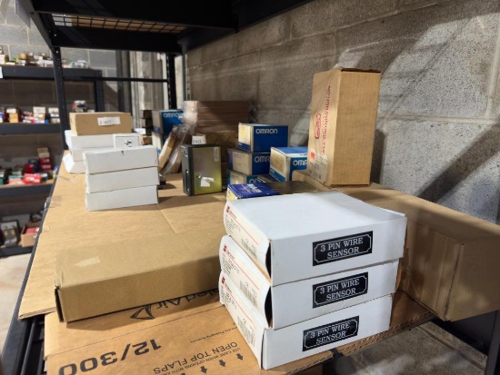 SHELF OF MRO PARTS ELECTRICAL