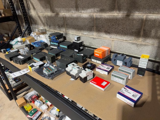 SHELF OF MRO PARTS ELECTRICAL