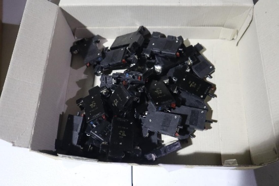 LOT OF (30) ETA 127-T12-H-6A THERMAL OVERCURRENT CIRCUIT BREAKER NEW