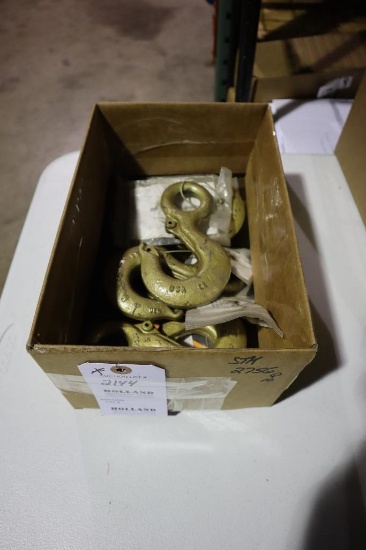 LOT OF (10) CROSBY GROUP INC S-320 / 320W WLL 3T HOIST HOOKS