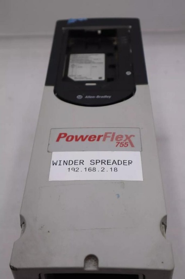ALLEN BRADLEY POWERFLEX 755 DRIVE 5 HP 20G11ND8P0AA0NNNNN MFG. 2014