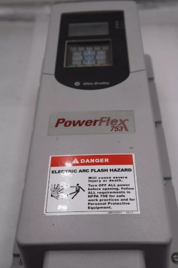 Allen Bradley PowerFlex 753 5 HP VFD 20F11GD8P0AA0NNNNN MFG 2018