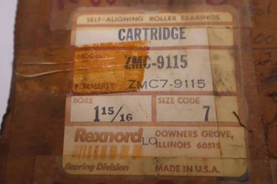 Rexnord ZMC9115 Roller Bearing Cartridge Spherical Roller 1-15/16 in Bore NEW