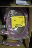 LOT OF (10) NEW TURCK U0336-50 RKSW457-2M-2M PROFIBUS BUSSTOP CABLE