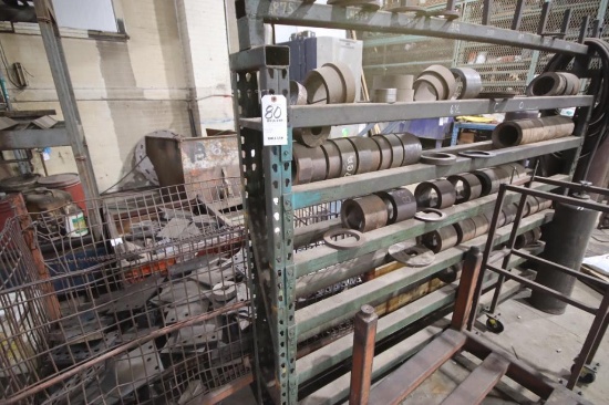 (2) Boxes of Tool Steel and Rack of Spacer