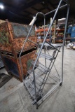 5 Step Rolling Ladder