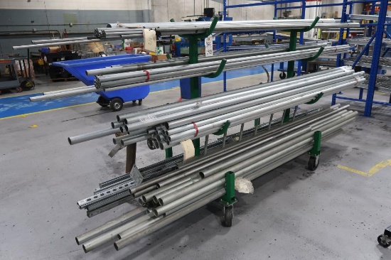 Master Bundle Rack Greenlee Rack Greenlee 688 Conduit & Pipe Rack with Contents of Conduit & Unistrut ...