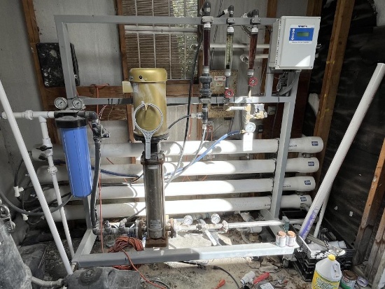 Pentair Water Softerner and Watts Reverse Osmosis System