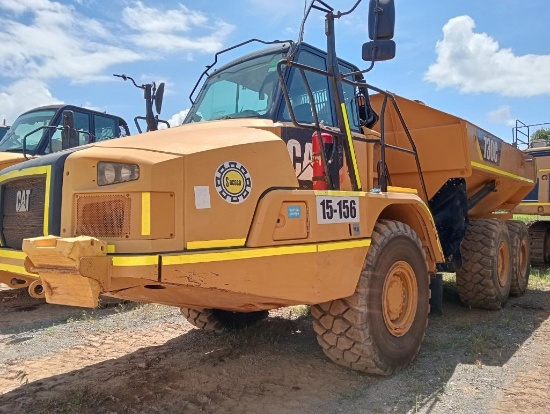 2017 CAT 730C2 ARTICULATED DUMP TRUCK, AC, SN 2L700265 MAINTENANCE ON TIME, HR 16575, LOCATED AT