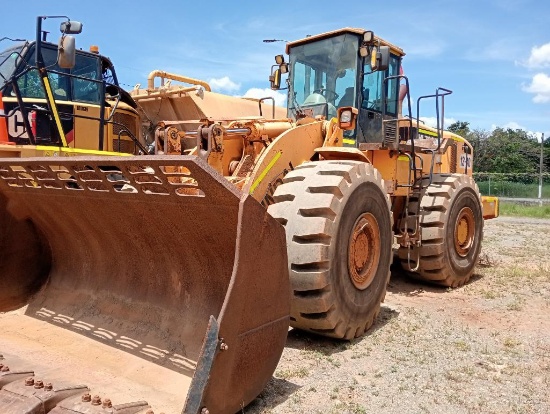 2017 HYUNDAI WHEEL LOADER HL780-7A, SN HHKHLH04LD0000696, HR 12896, AC, MAINTENANCE ON TIME, LOCATED
