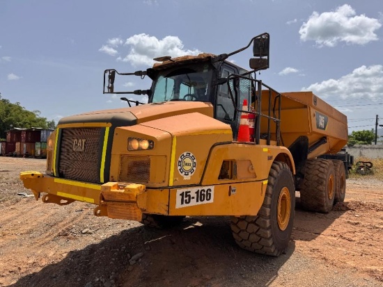 2017 CAT 745 ARTICULATED DUMP TRUCK, SN CAT00745C3F601047, MAINTENANCE ON TIME, LOCATED AT SHOP
